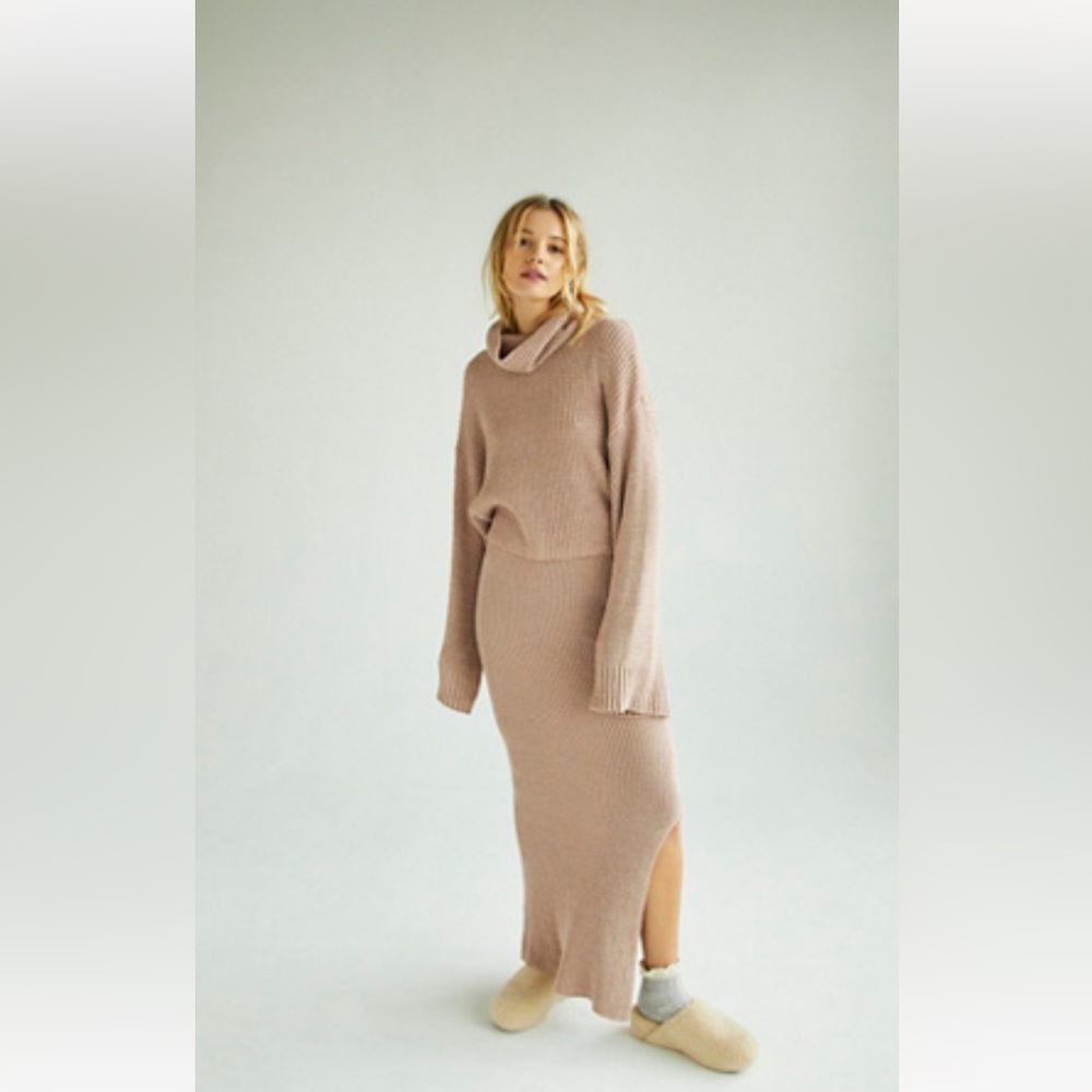 Free People sweater and skirt set